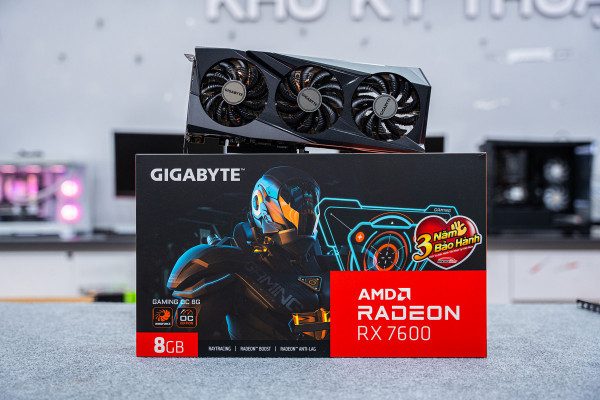 Card màn hình Gigabyte Radeon RX 7600 Gaming OC 8GB