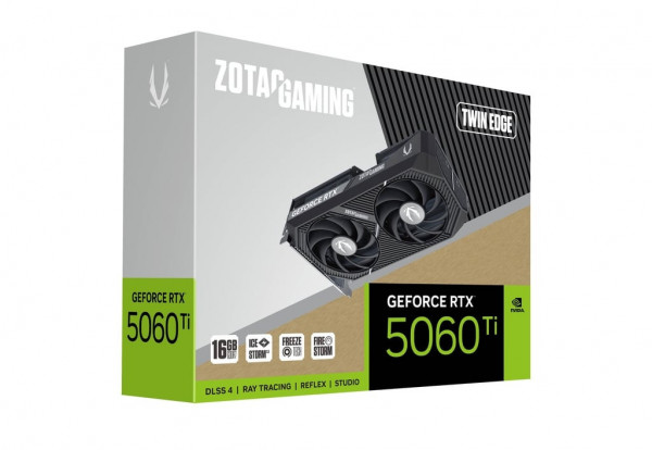 Card màn hình ZOTAC GAMING GeForce RTX 5060 Ti 16GB Twin Edge