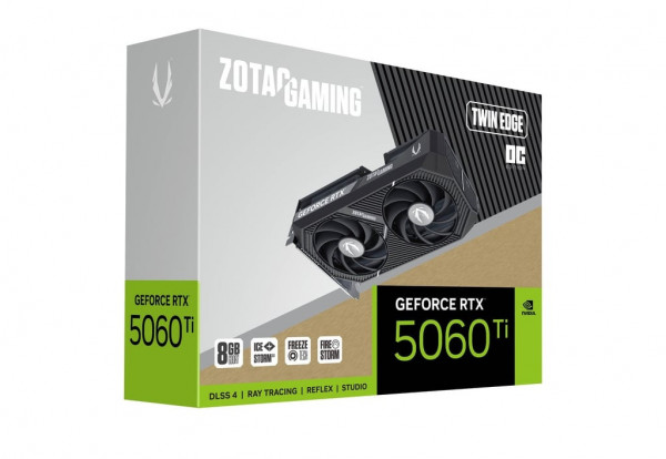Card màn hình ZOTAC GAMING GeForce RTX 5060 Ti 8GB Twin Edge OC