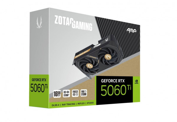 Card màn hình ZOTAC GAMING GeForce RTX 5060 Ti 16GB AMP