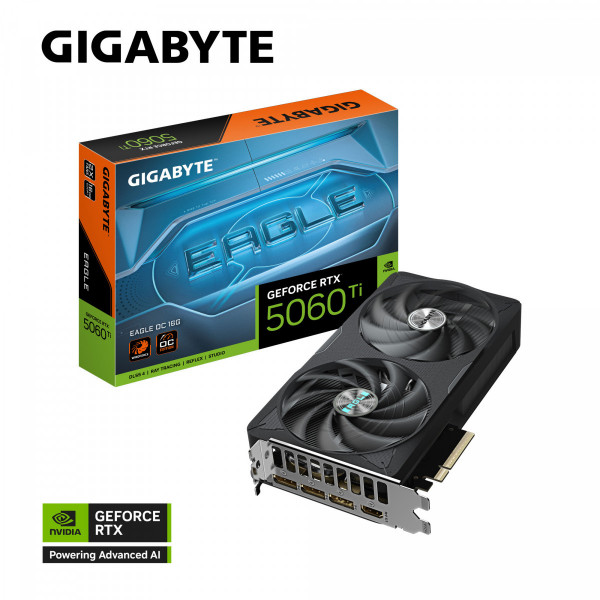 Card màn hình GIGABYTE GeForce RTX 5060 Ti EAGLE OC 16GB
