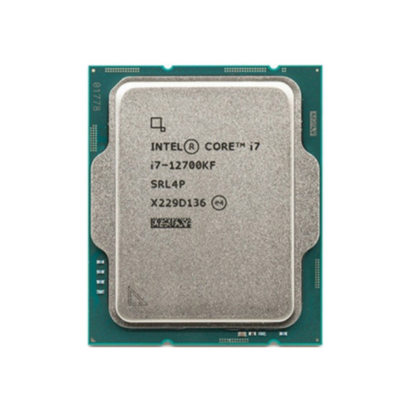 CPU Intel Core i7-12700KF - TRAY NEW (3.8GHz turbo up to 5.0Ghz, 12 nhân 20 luồng, 20MB Cache, 125W) - Socket Intel LGA 1700/Alder Lake)