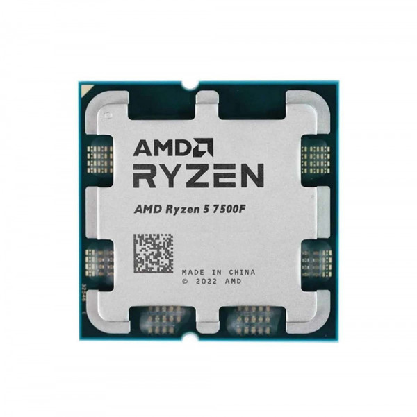 CPU AMD Ryzen Ryzen 5 7500F - TRAY NEW (3.7 GHz Upto 5.0GHz / 38MB / 6 Cores, 12 Threads / 65W / Socket AM5)