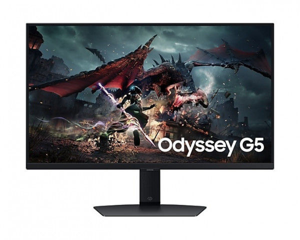 Màn Hình Gaming SAMSUNG Odyssey G5 G50D LS27DG502EEXXV (27 inch - IPS - 2K - 180Hz - 1ms)
