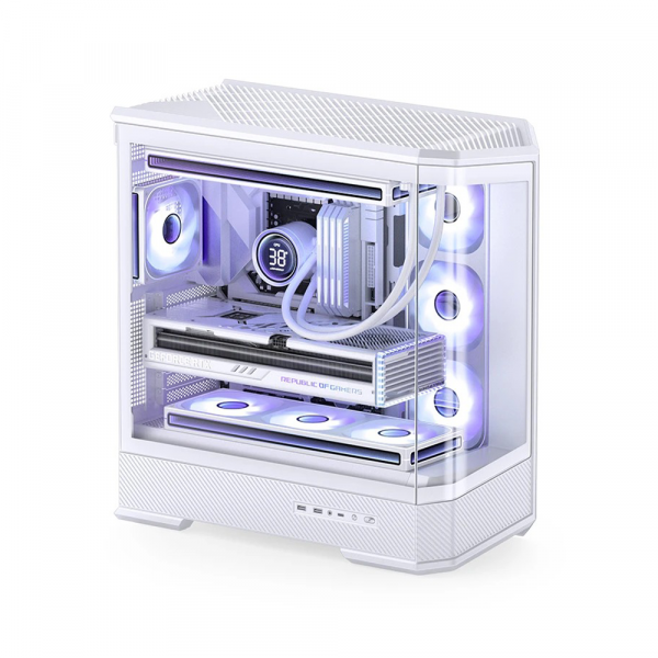 Vỏ case Jonsbo D400 WHITE