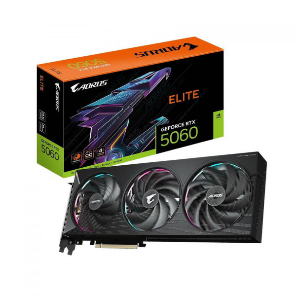 Card màn hình Gigabyte AORUS GeForce RTX 5060 ELITE 8GB  (GV-N5060AORUS E-8GD)