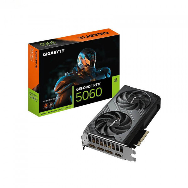 Card màn hình Gigabyte GeForce RTX 5060 WINDFORCE OC 8GB (GV-N5060WF2OC-8GD)