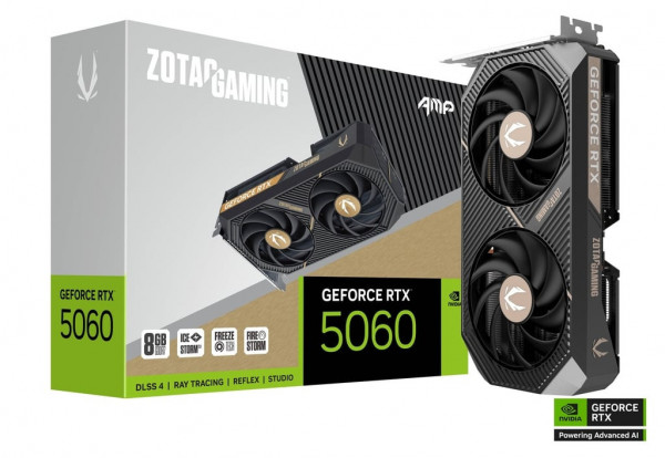 Card màn hình ZOTAC GAMING GeForce RTX 5060  8GB AMP
