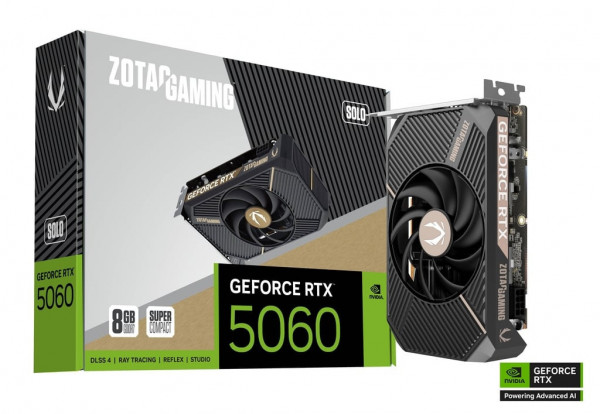 Card màn hình ZOTAC GAMING GeForce RTX 5060 8GB SOLO