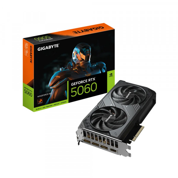 Card màn hình Gigabyte GeForce RTX 5060 WINDFORCE 8GB (N5060WF2-8GD)
