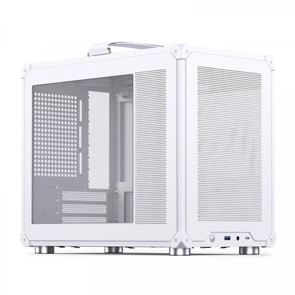Vỏ Case Jonsbo C6 MAX WHITE (Mini Tower/Màu Trắng)/Không Kèm Quạt)