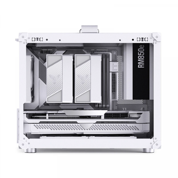 Vỏ Case Jonsbo C6 MAX WHITE (Mini Tower/Màu Trắng)/Không Kèm Quạt)