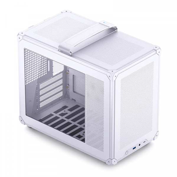 Vỏ Case Jonsbo C6 MAX WHITE (Mini Tower/Màu Trắng)/Không Kèm Quạt)