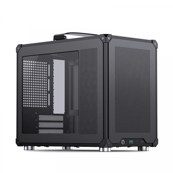 Vỏ Case Jonsbo C6 MAX BLACK (Mini Tower/Màu Đen)/Không Kèm Quạt)