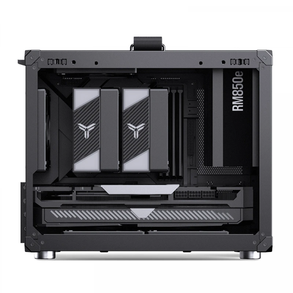 Vỏ Case Jonsbo C6 MAX BLACK (Mini Tower/Màu Đen)/Không Kèm Quạt)