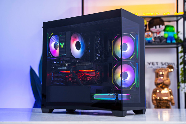 PC AMD GAMING PRO Ryzen 5 8400F - RTX 5060 8GB BLACK