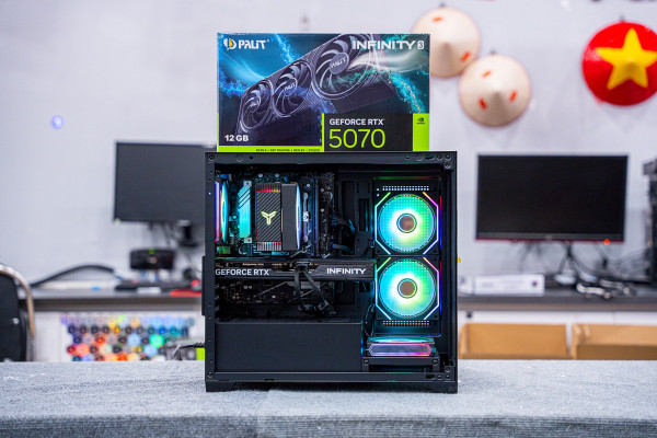 PC AMD GAMING PRO Ryzen 5 8400F - RTX 5070 12GB BLACK