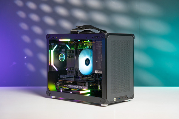 PC MINI AMD GAMING PRO Ryzen 5 8400F - RTX 5060 8GB BLACK