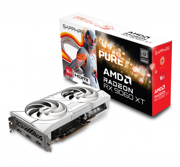 Card màn hình SAPPHIRE PURE AMD RADEON RX 9060 XT GAMING OC 16GB