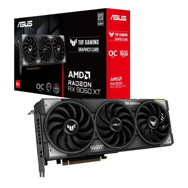 Card màn hình ASUS TUF Gaming Radeon  RX 9060 XT 16GB GDDR6 OC Edition