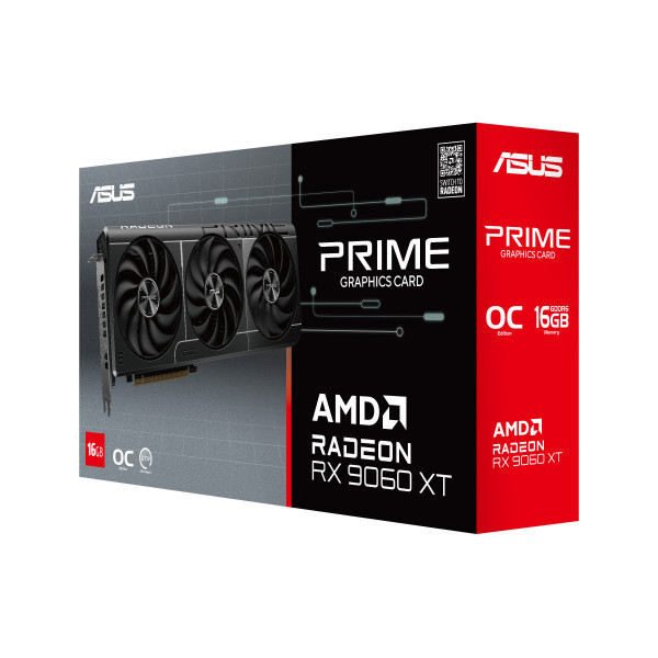 Card màn hình ASUS Prime Radeon RX 9060 XT 16GB GDDR6 OC Edition