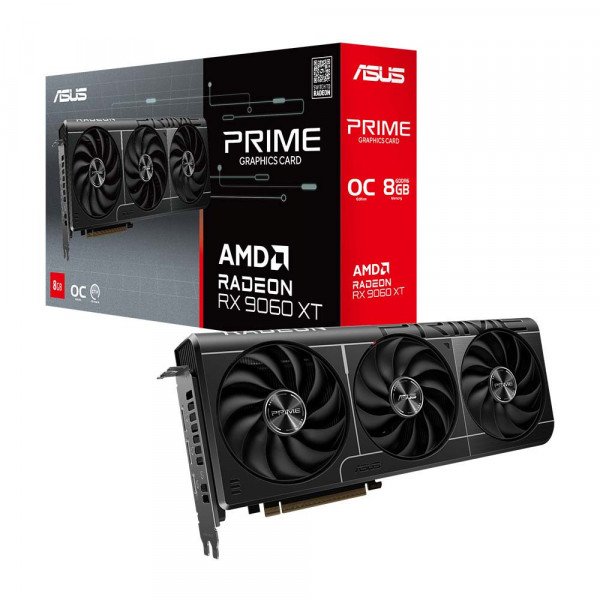 Card màn hình ASUS Prime Radeon RX 9060 XT 8GB GDDR6 OC Edition