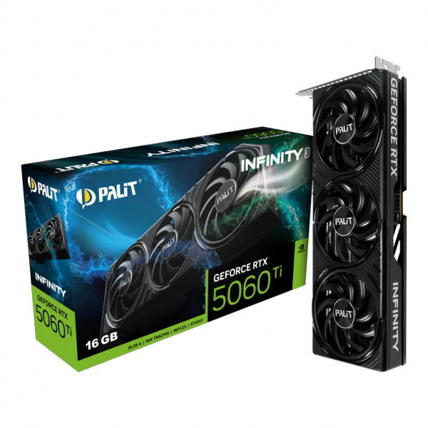 Card màn hình Palit GeForce RTX 5060 Ti Infinity 3 16GB GDDR7