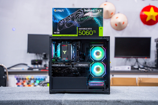 PC Workstation- 3D Render- Edit Video i5 12600KF - RTX 5060 Ti 16GB