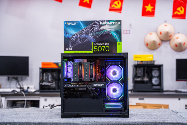 PC Workstation- 3D Render- Edit Video i5 14600KF - RTX 5070 12GB