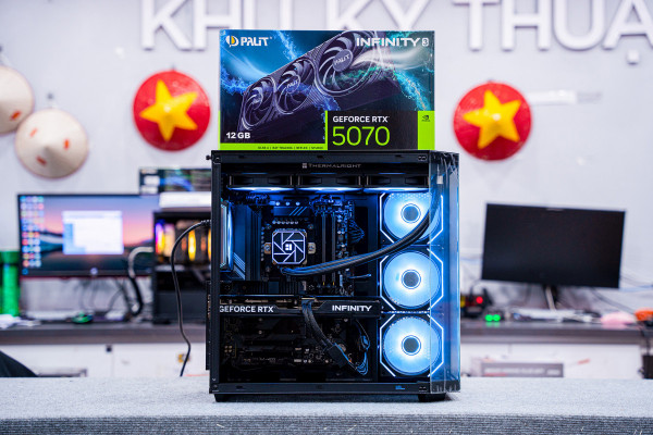 PC Workstation- 3D Render- Edit Video I9 14900KF - RTX 5070 12GB