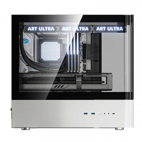 Vỏ Case QC.Art ULTRA HM1 White (MATX)