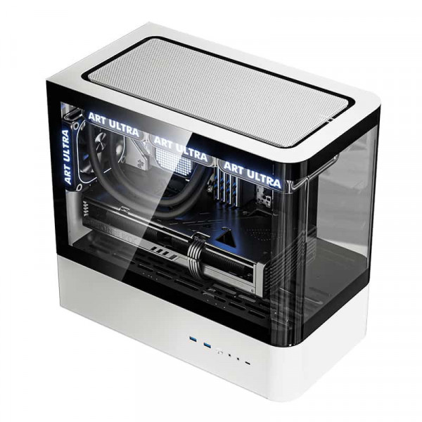 Vỏ Case QC.Art ULTRA HM1 White (MATX)
