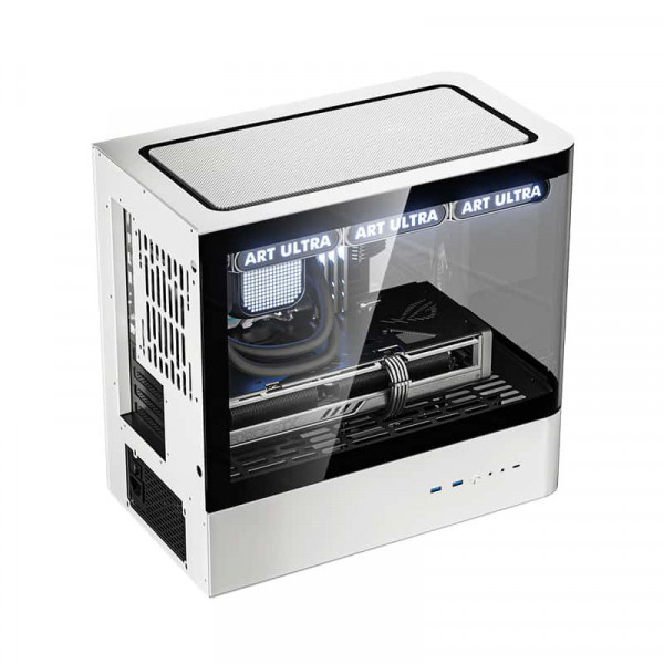 Vỏ Case QC.Art ULTRA HM1 White (MATX)