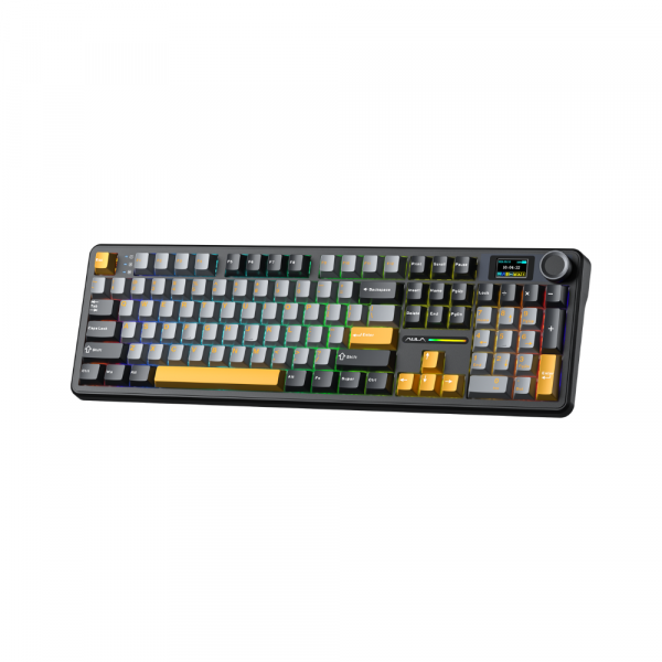Bàn phím cơ AULA F108 Pro Golden Reaper switch