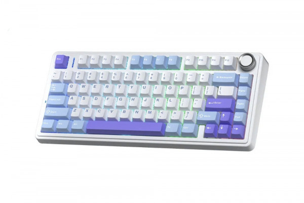 Bàn phím cơ AULA F75 3 Mode Iced Berry Star Vector switch