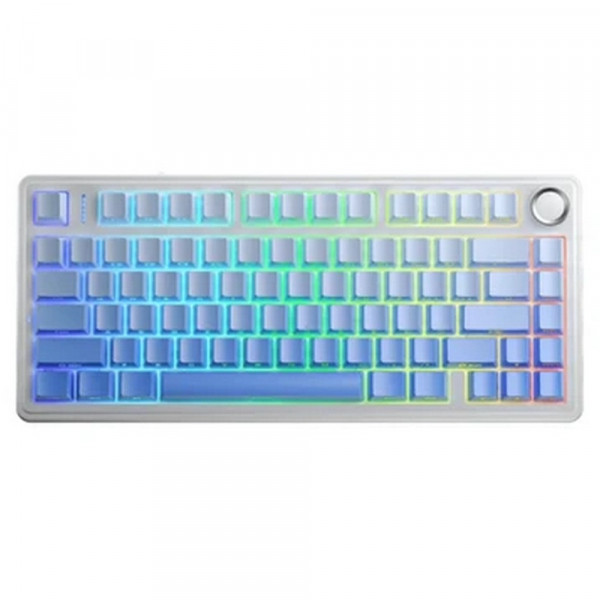 Bàn phím cơ AULA F75 White Blue Gradient Reaper switch