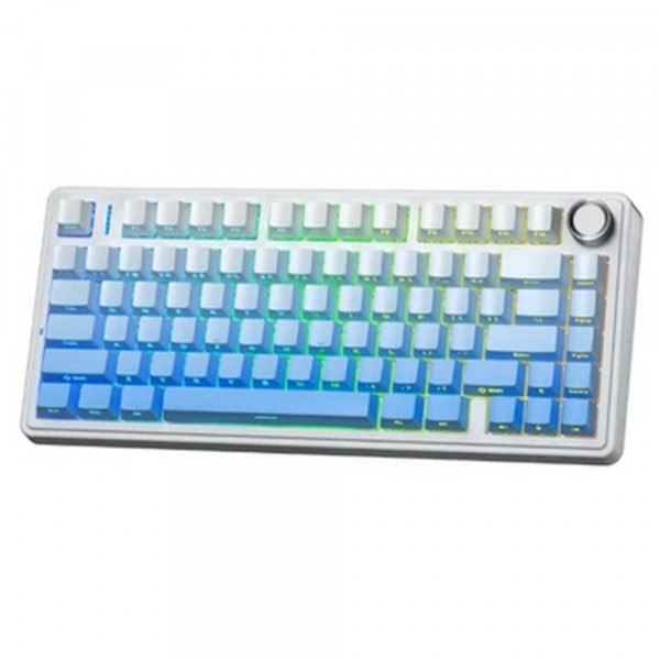 Bàn phím cơ AULA F75 White Blue Gradient Reaper switch