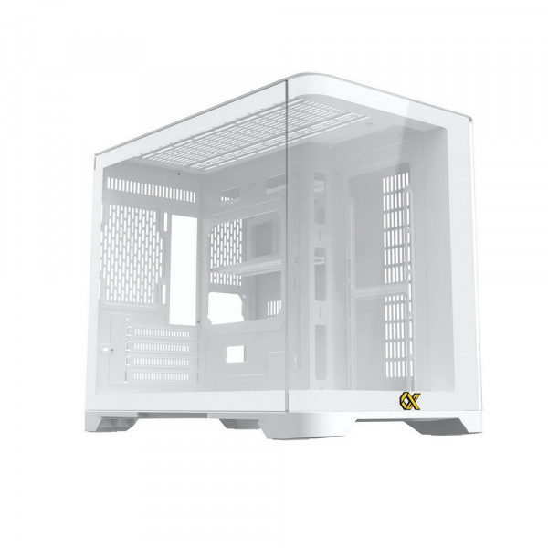 Vỏ Case XIGMATEK ALPHA - PANO M ARTIC WHITE ( MATX, Màu Trắng, Case Bể Cá)