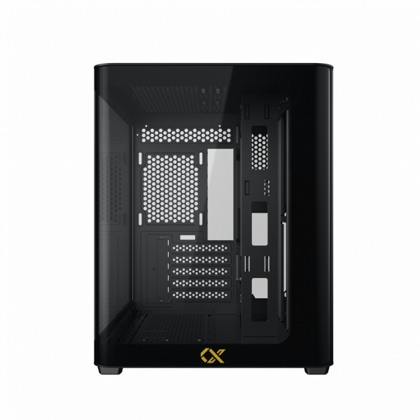 Vỏ Case XIGMATEK ALPHA - PANO M BLACK ( MATX, Màu Đen, Case Bể Cá)