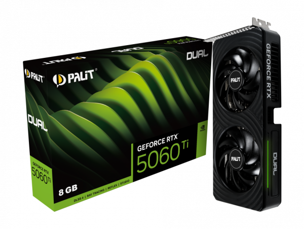 Card màn hình Palit GeForce RTX 5060 Ti Dual 8GB GDDR7