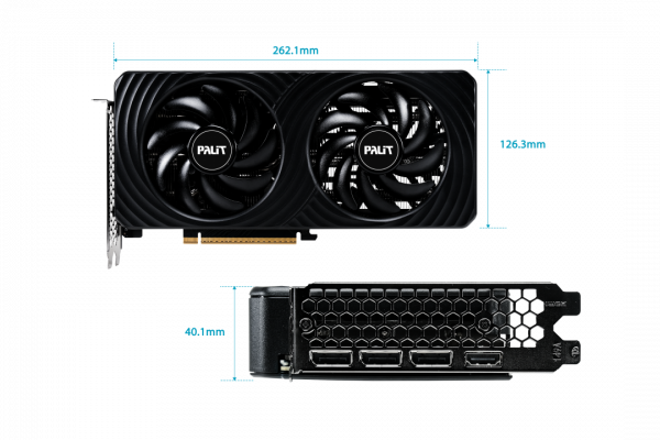  Card màn hình Palit GeForce RTX 5060 Ti Dual 8GB GDDR7