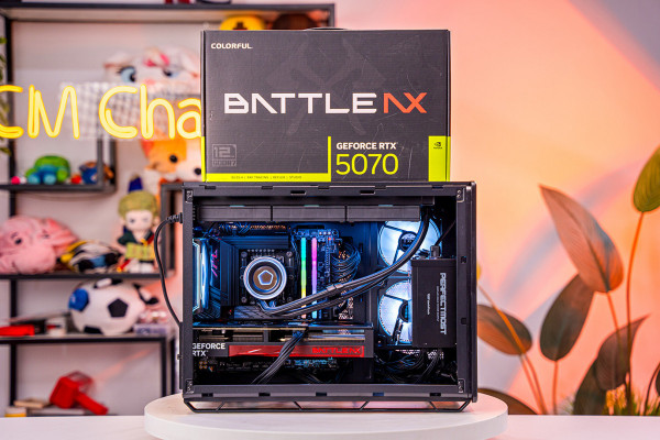 PC MINI GAMING LUXURY ULTRA 7 265KF - RTX 5070 12GB BLACK