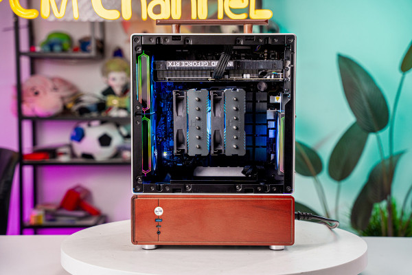 PC MINI AMD GAMING LUXURY RYZEN 9 9900X - RTX 5060 Ti 16GB 