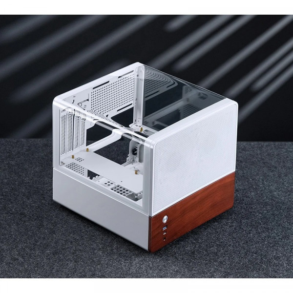 VỎ CASE JONSBO V12 WHITE (MATX, Màu Trắng)