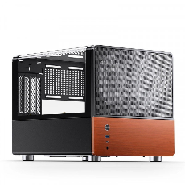 VỎ CASE JONSBO V12 BLACK (MATX, Màu Đen)