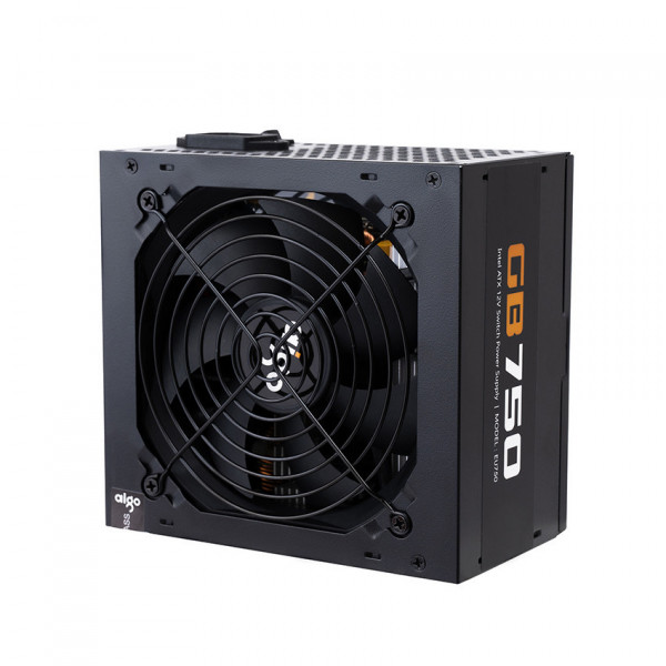 Nguồn máy tính AIGO GB750 - 750W (80 Plus Bronze/Màu Đen)