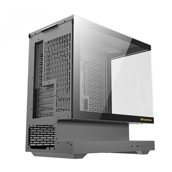 Vỏ Case Darkflash Floatron F1 Black (M-ATX / Màu Đen)
