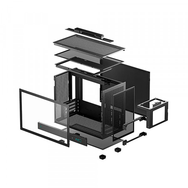 Vỏ Case máy tính DeepCool CH160 PLUS Black
