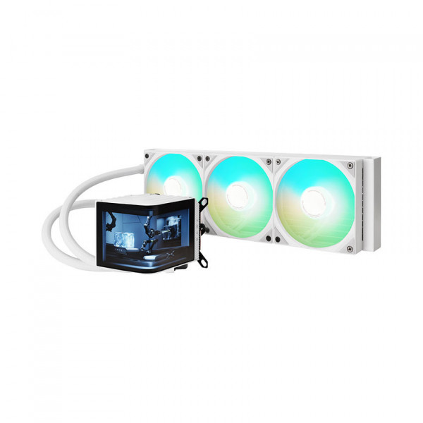 Tản nhiệt nước TRYX PANORAMA SE 360 ARGB White (Màn 2k 6.5