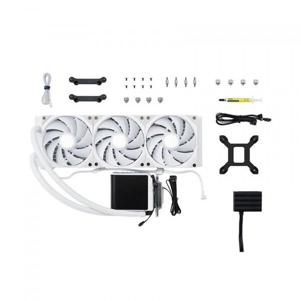 Tản nhiệt nước TRYX PANORAMA SE 360 ARGB White (Màn 2k 6.5